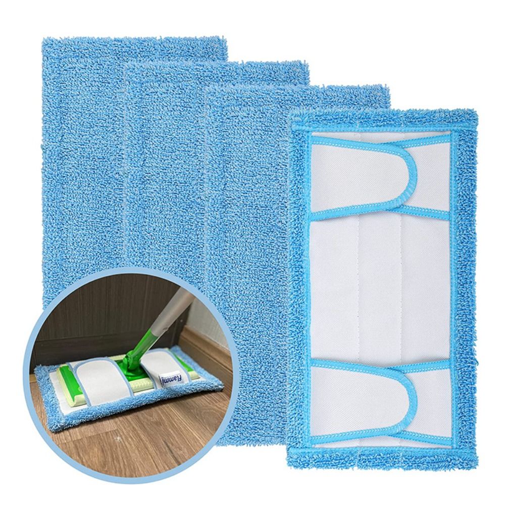 Cloth Pad Reusable - Vervangbare Dweildoek Voor Swiffer Veegmachine Nat/Droog