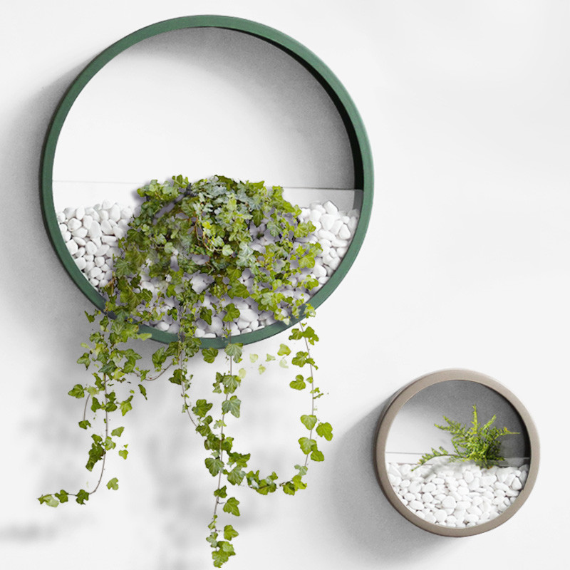 Sustainable Living Eco Friendly - Creatieve Muur Vazen Metal Iron Art