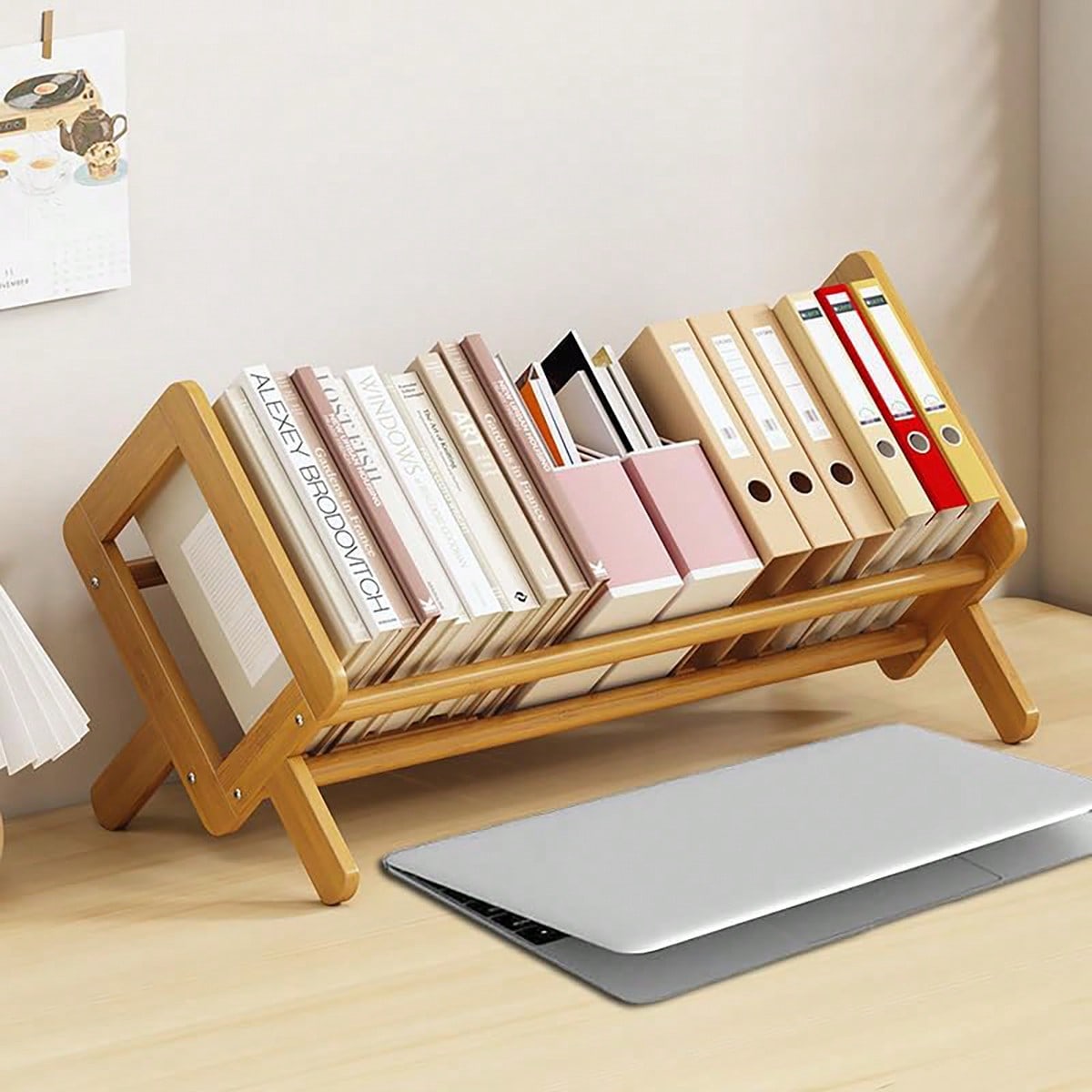 Sustainable Living Eco Friendly - Desktop Boekenplank Thuis Woonkamer Kleine Decoratie