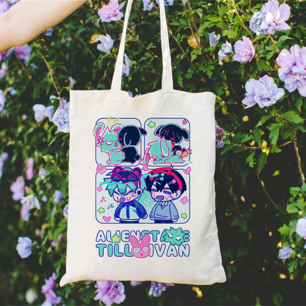 Alien Stage Canvas Tote Bags B - Sustainable Living Eco Friendly recensie en prijs