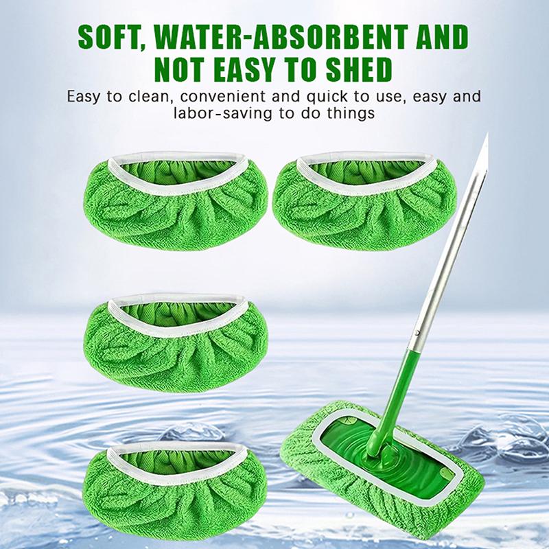 2 STUKS Microfiber Mop Vervang - Cloth Pad Reusable recensie en prijs