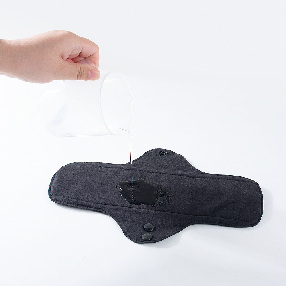 1pc Zwart Puur Katoen Maandver - Cloth Pad Reusable recensie en prijs